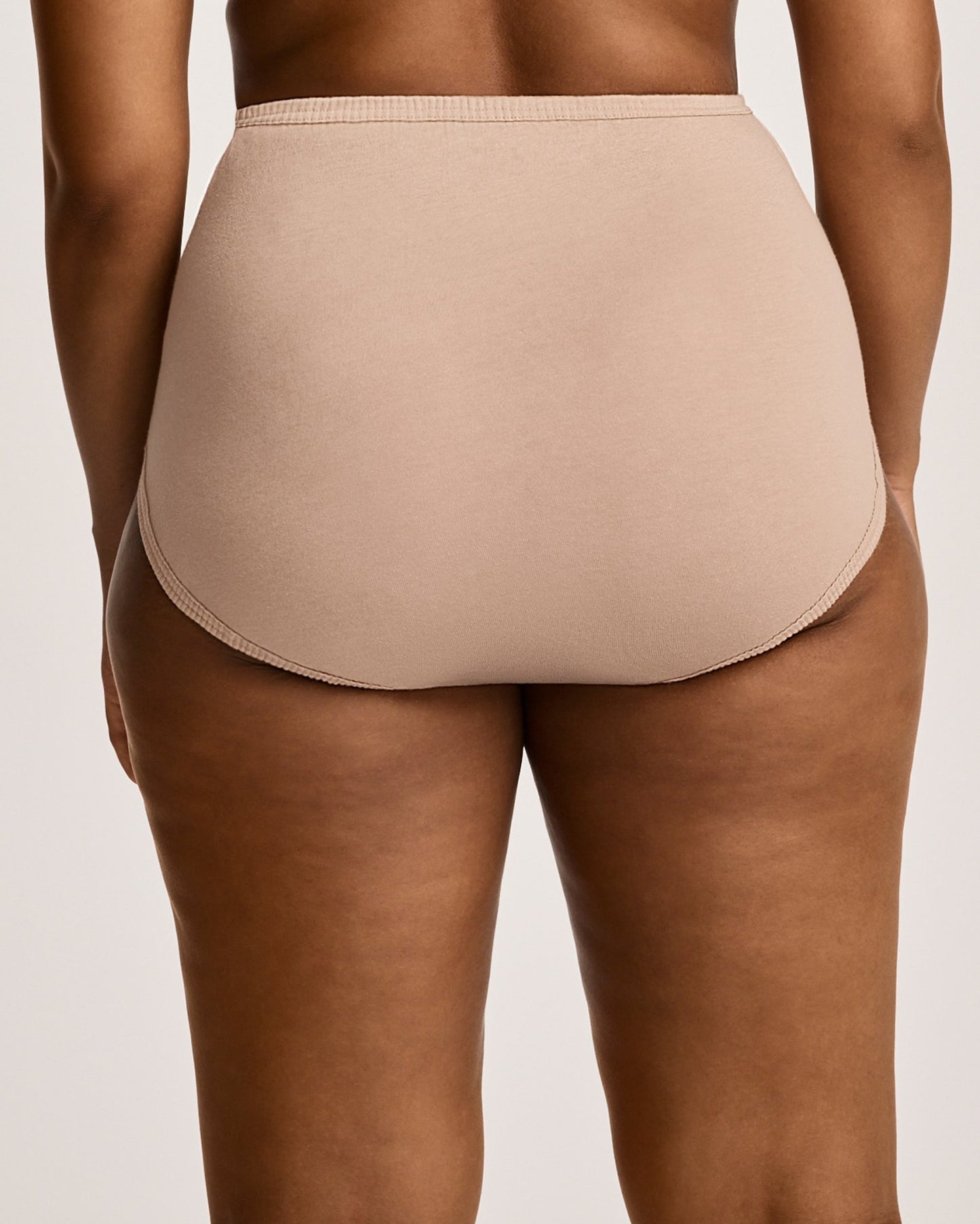 100% Cotton  Elance Brief 3 Pack 7460/7465 902 - Ivory/Light/Pink Shadow