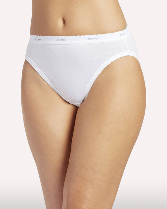 100% Cotton Classics French Cut Brief 7625/7627 100 - White