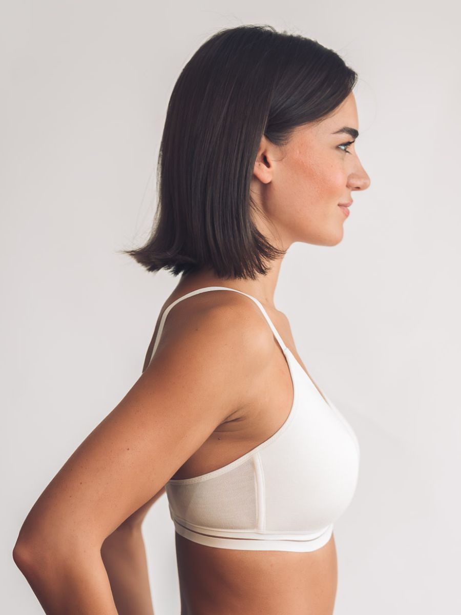 Posie Wireless Padded T-Shirt Bra 8031 - Ivory