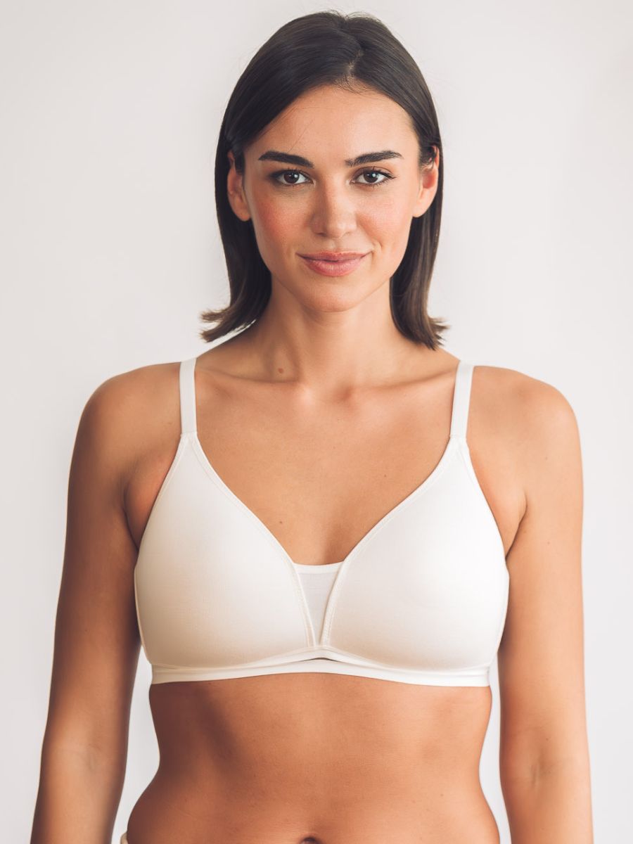 Posie Wireless Padded T-Shirt Bra 8031 - Ivory