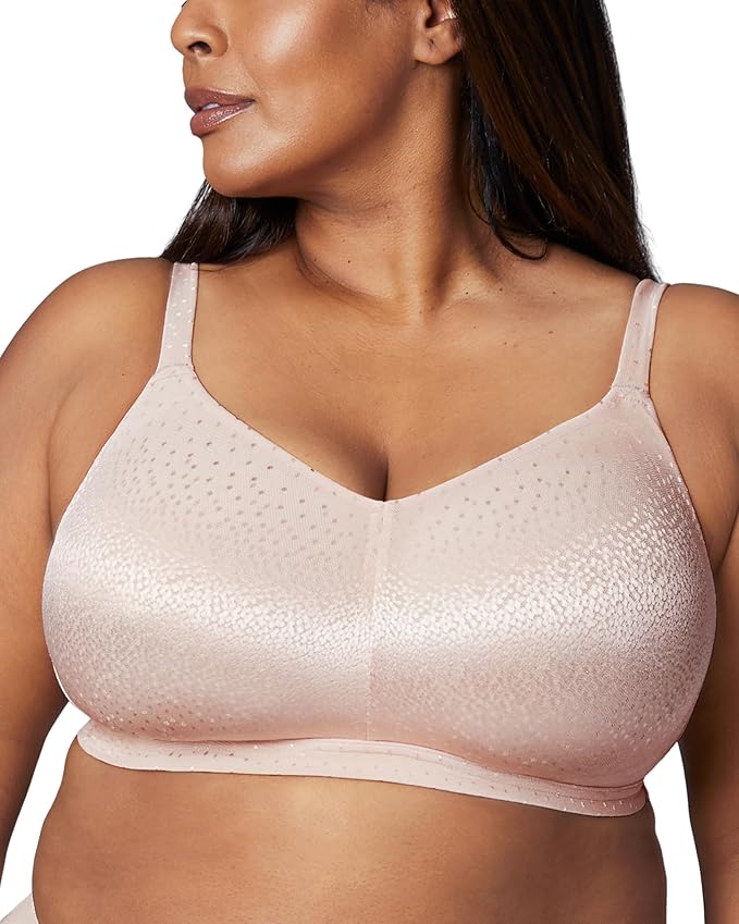 Back Appeal Full Coverage Wireless T-shirt Bra 852403 253 - Rose Dust