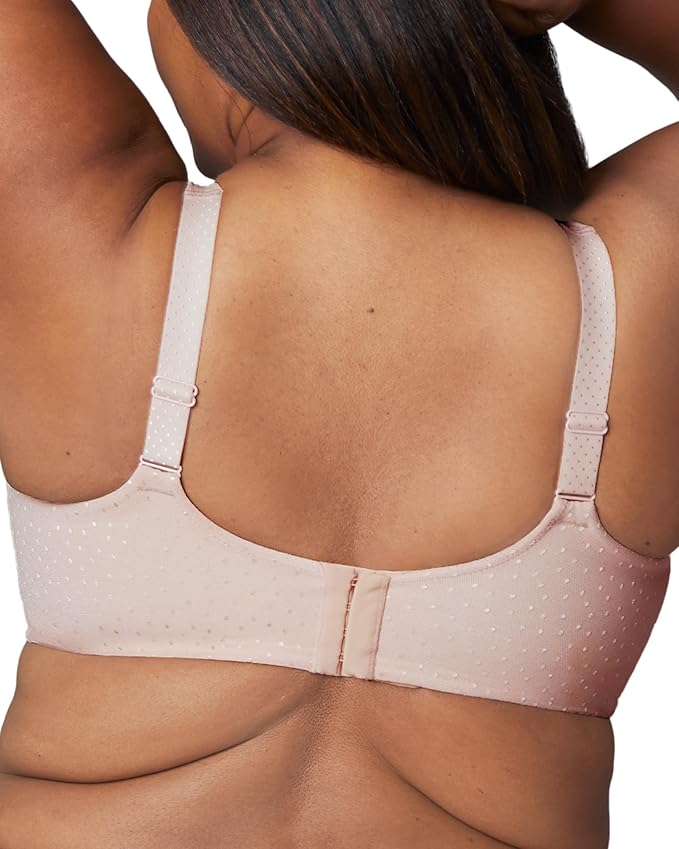 Back Appeal Full Coverage Wireless T-shirt Bra 852403 253 - Rose Dust