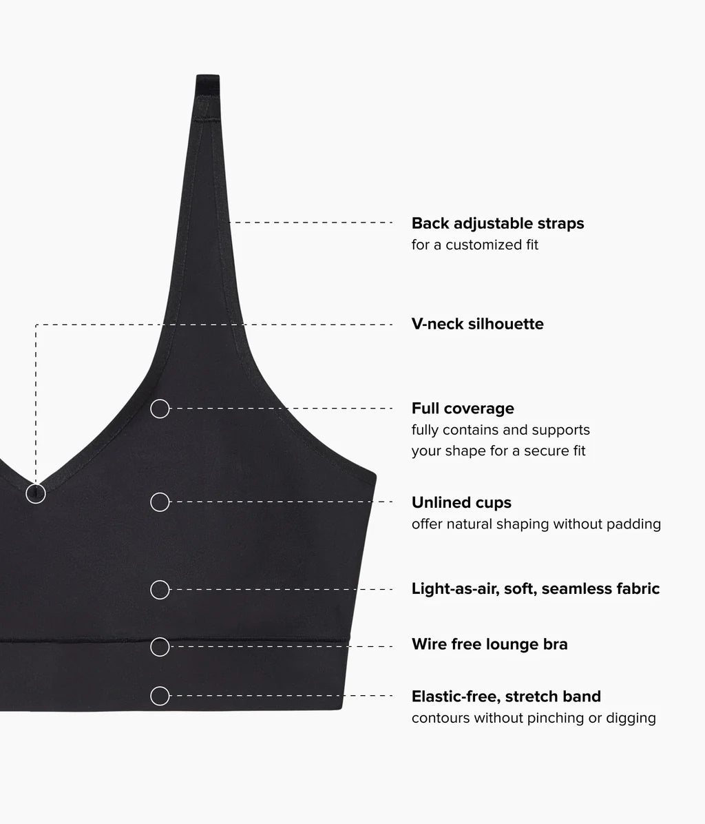 Easy Like Sunday Wireless T-shirt Bra 852457 - Black