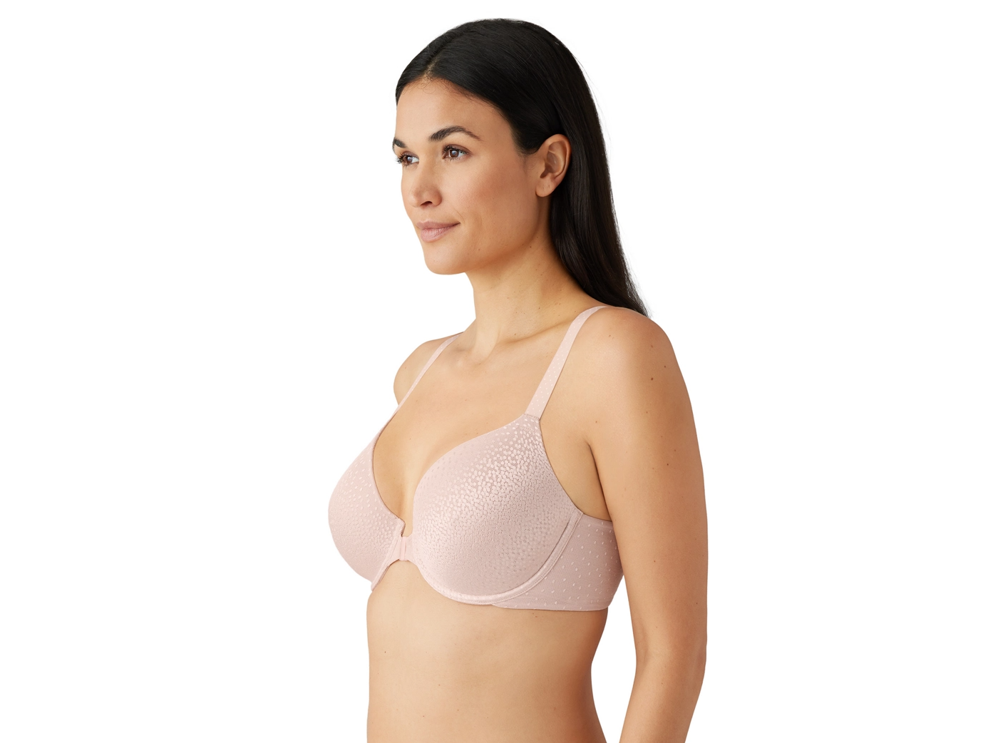 Back Appeal Front Close T-shirt Bra 853403 - Rose Dust