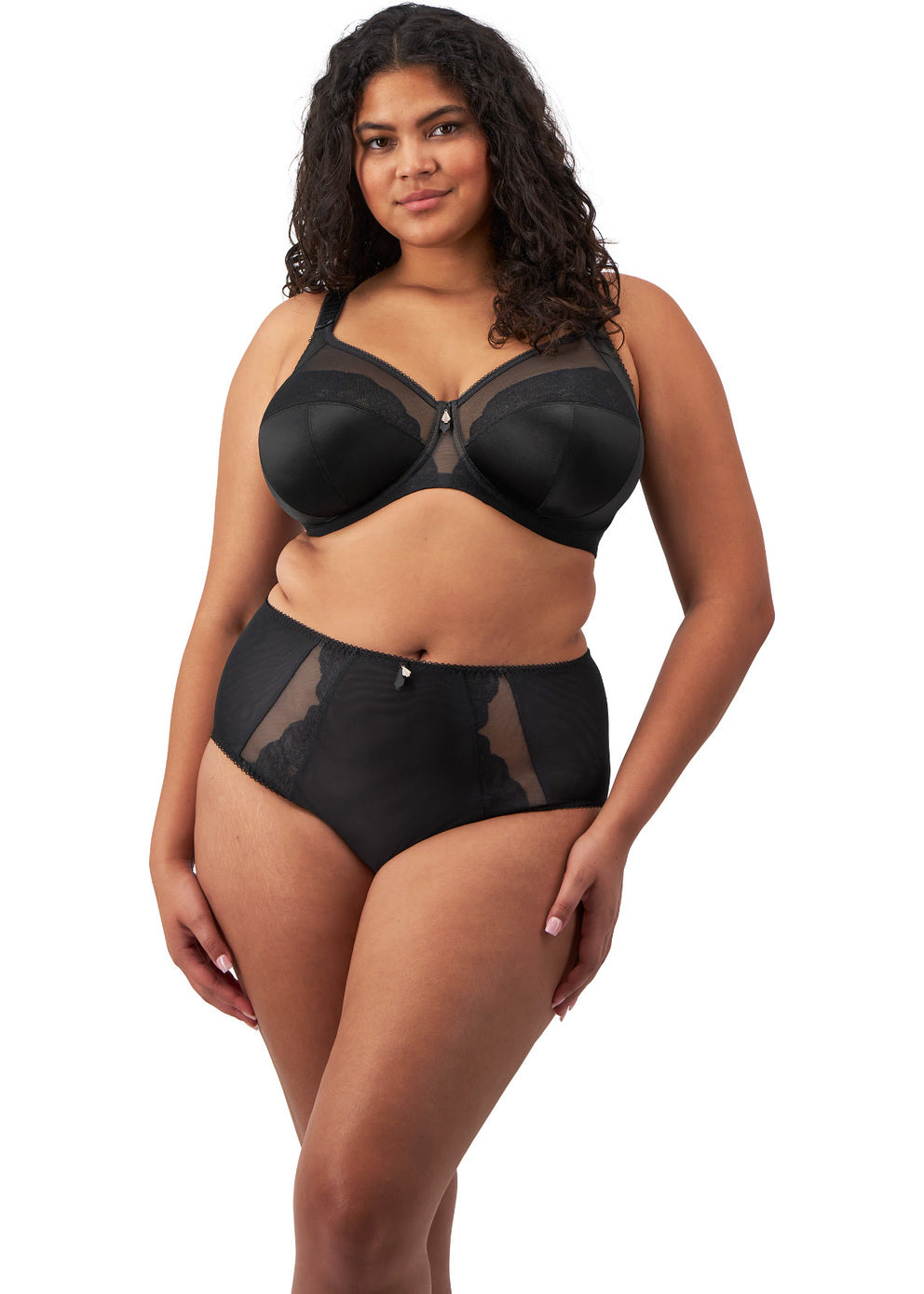 Cate Allure Full Cup Underwire Bra EL302405 BLK - Black