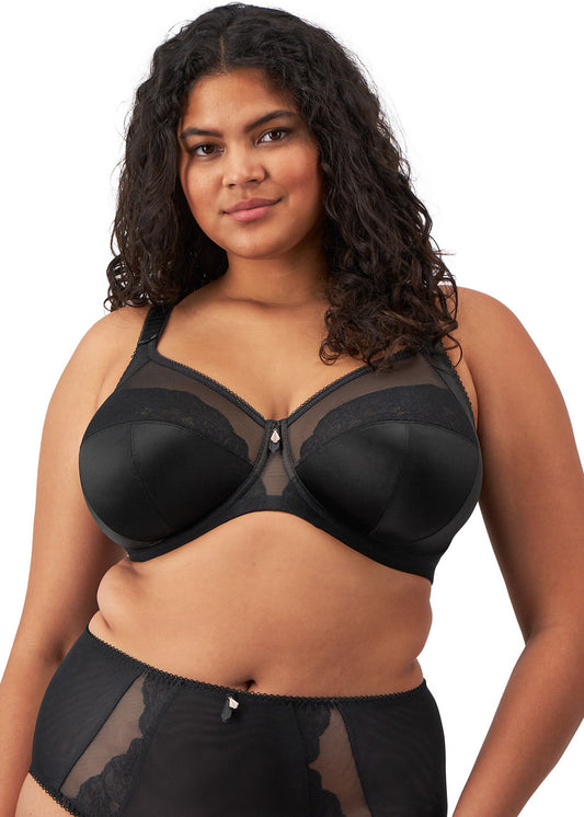 Cate Allure Full Cup Underwire Bra EL302405 BLK - Black