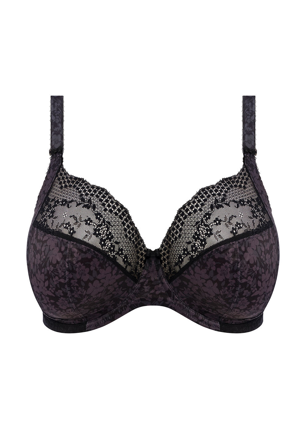 Lucie Stretch Plunge Bra EL4490 BLK - Black