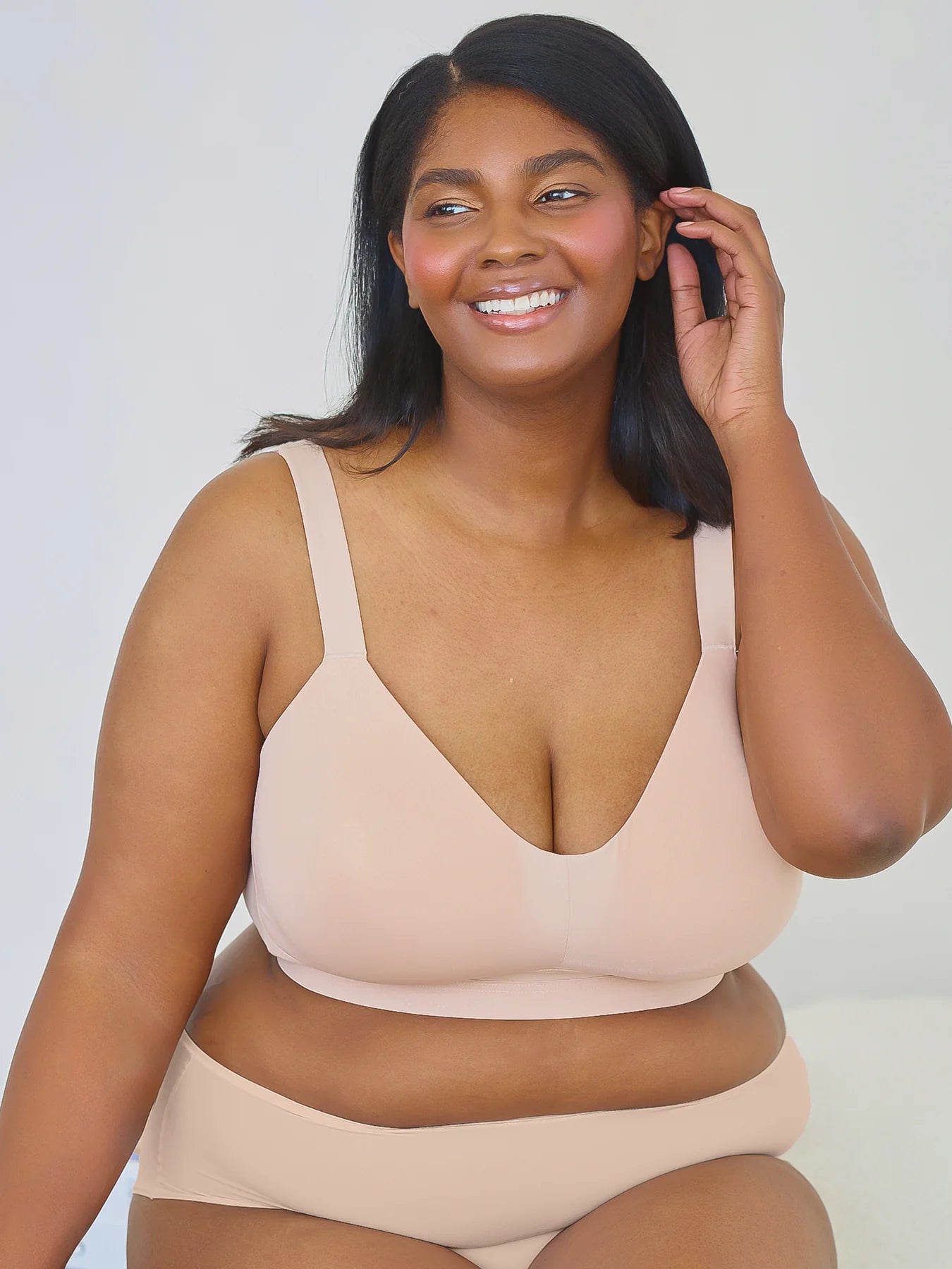 5979 Aurora Wireless T-shirt Bra - Sand