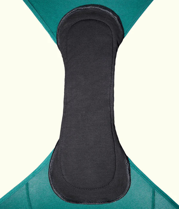 Leakproof Period Reusable Maxi Pad - Black