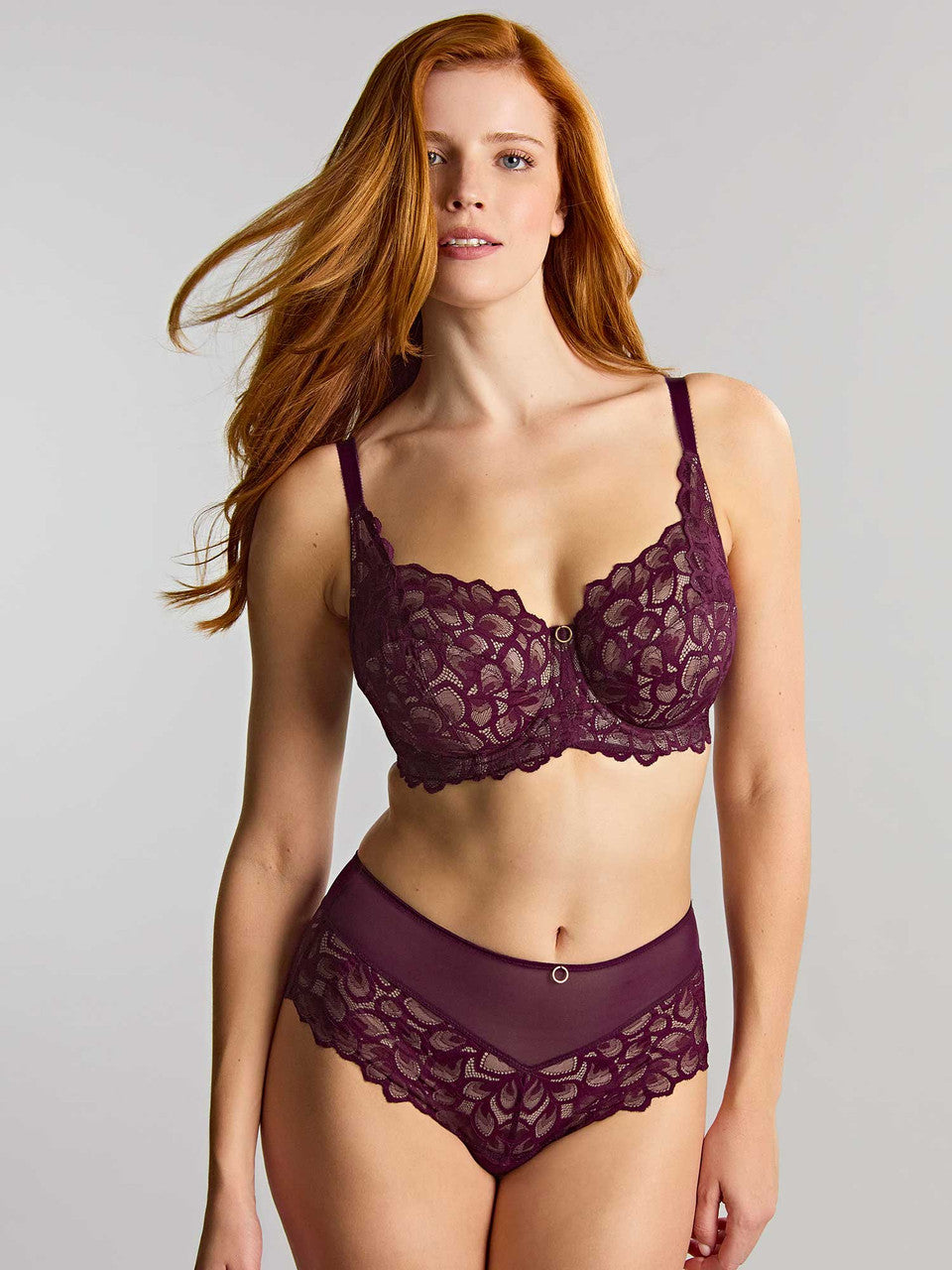 Allure Full Cup (SC) Bra 10765 - Plum