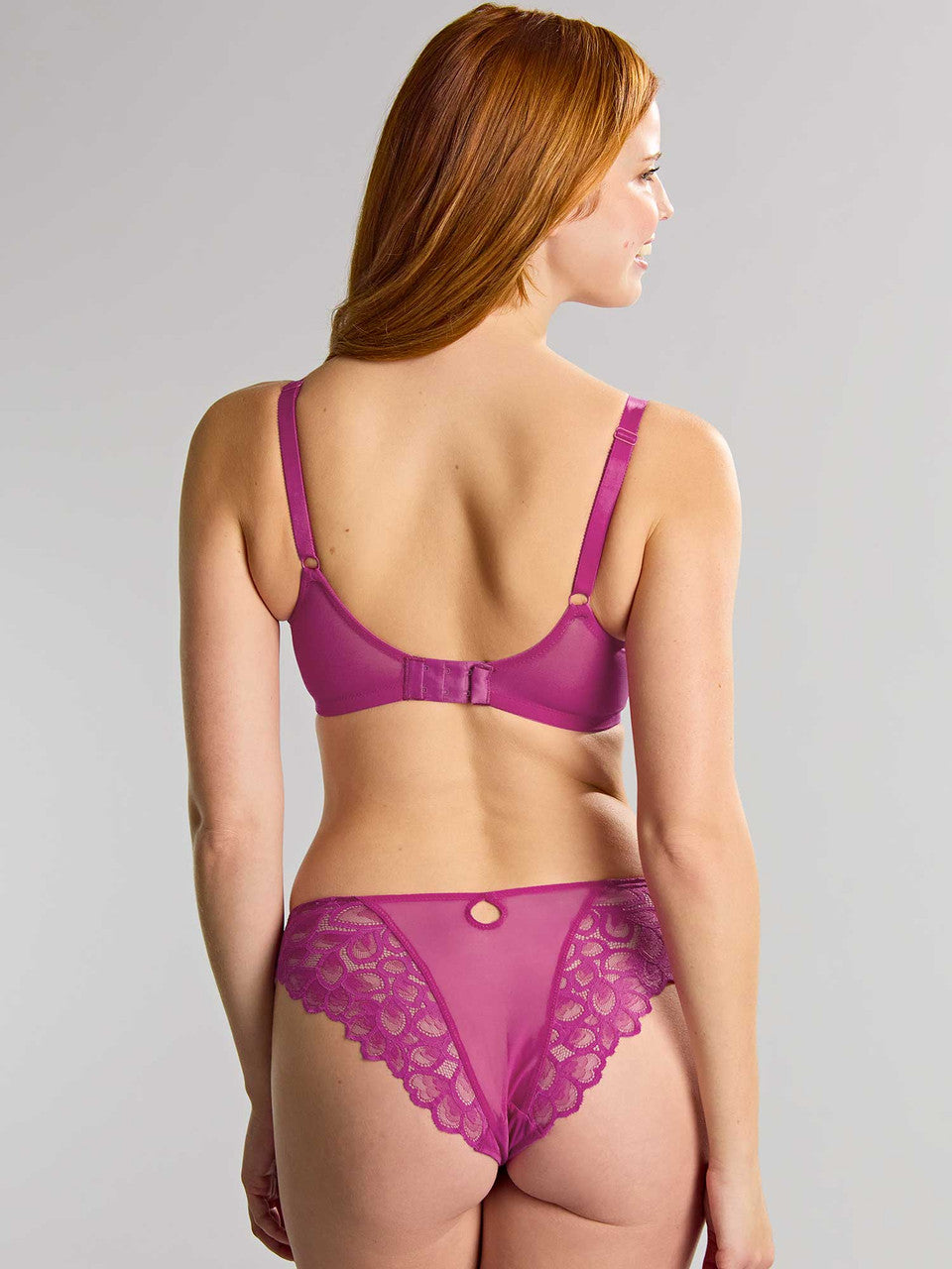 Allure Demi Plunge (SC) Bra 10763 - Magenta