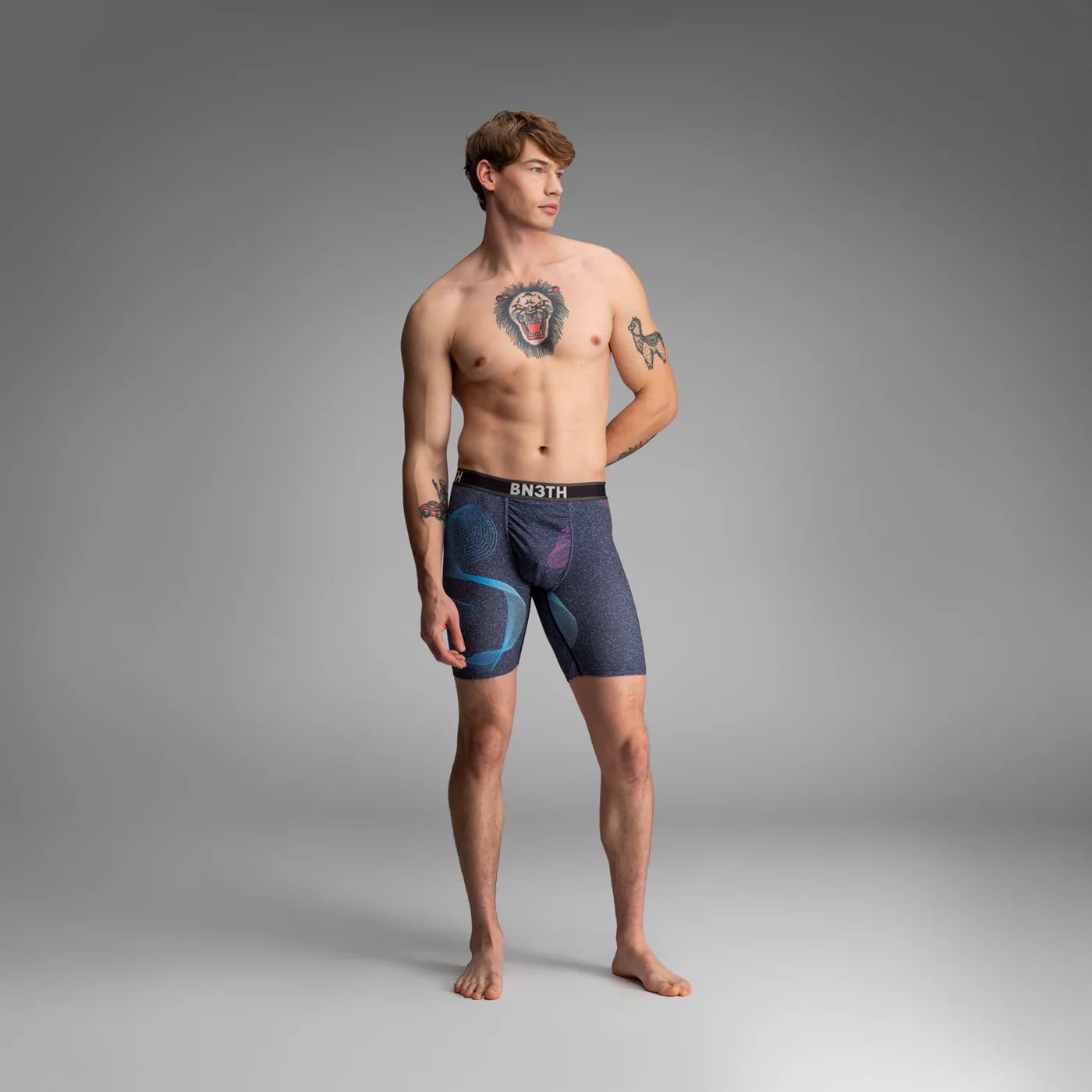BN3TH 7" Pro Flex Max Boxer Brief - Spectrum - Shadow