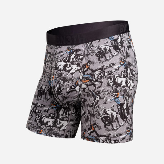 BN3TH 5.5" Essentials Boxer Brief - Prairie Dustup - Grey