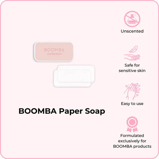 Boomba Paper Soap - 30 pieces
