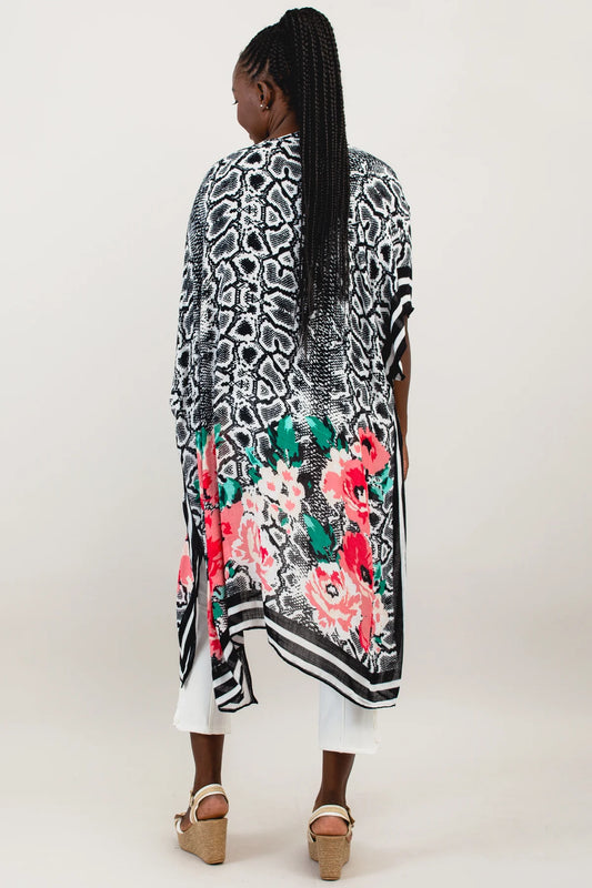 Darcy Kimono Cover Up - One Size - Various Prints