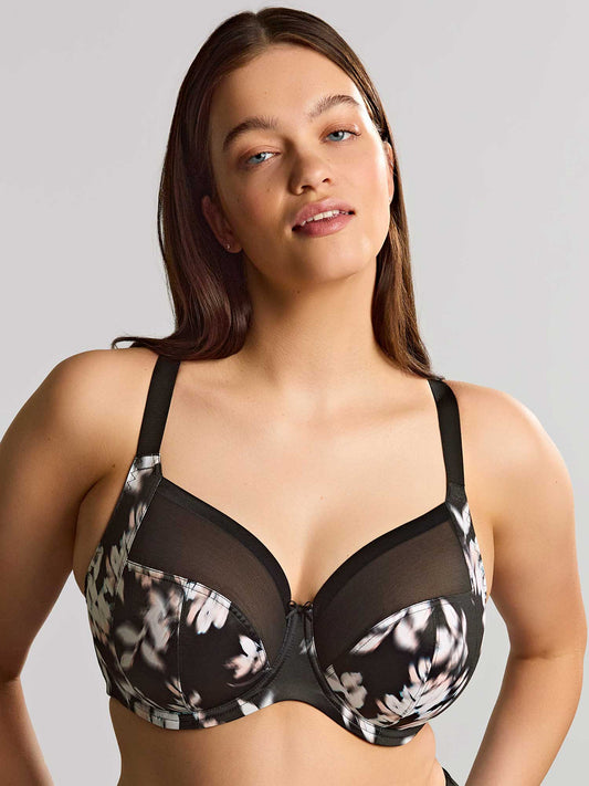 Bliss Full Cup Bra 10685B - Black Floral