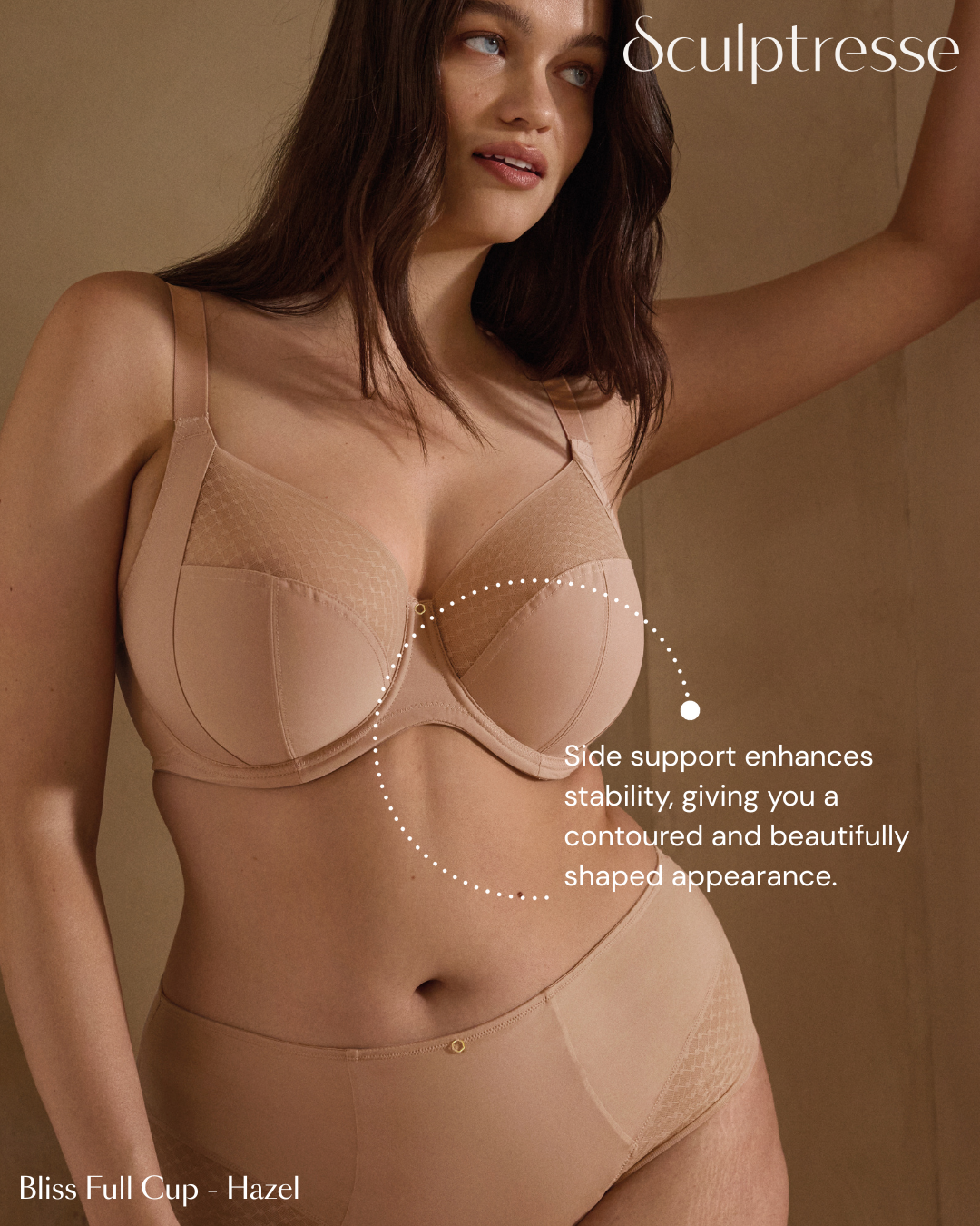Bliss Full Cup Bra 10685 953 - Hazel
