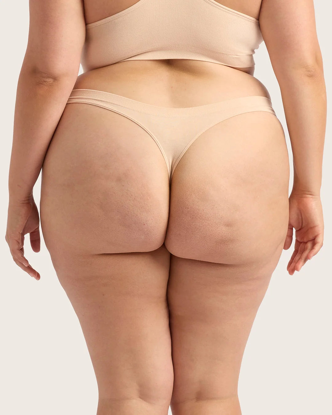 Boody Bamboo Seamfree Thong - Shell