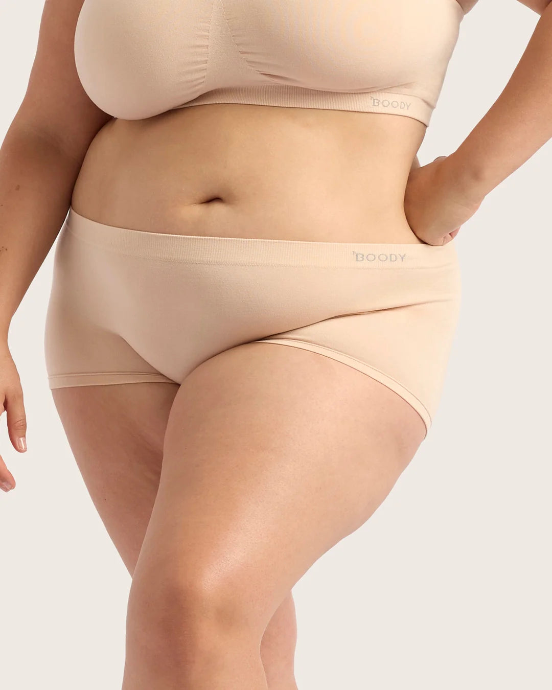 Boyleg Bamboo Seamfree Brief BL - Shell