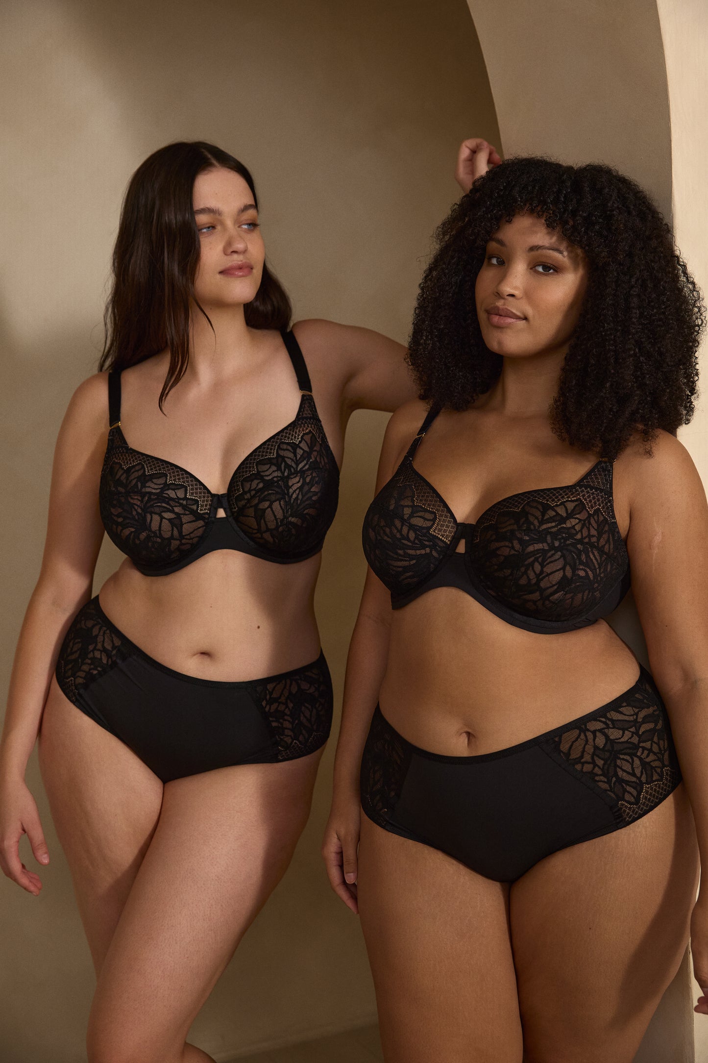 Sophia Full Cup Bra 11195 - Black