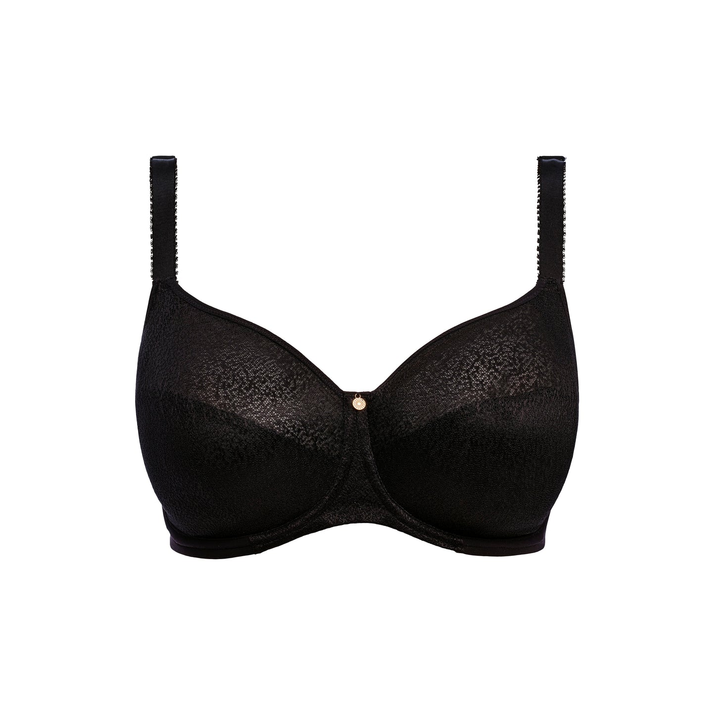 Demure Non-padded T-shirt Bra FL103211 BLK - Black