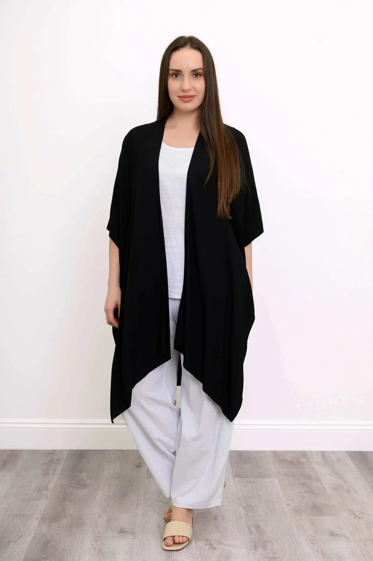 Darcy Kimono Cover Up - One Size - Solid Colours