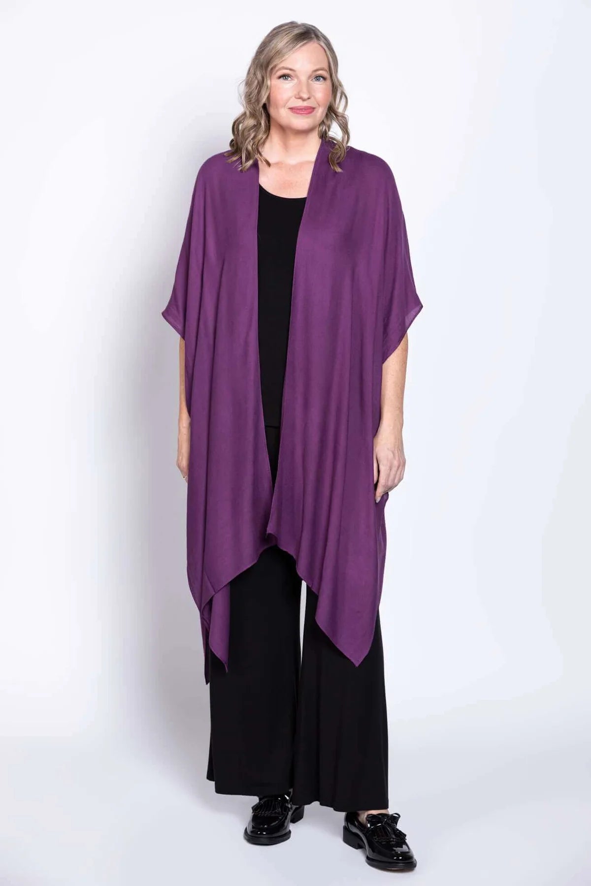 Darcy Kimono Cover Up - One Size - Solid Colours