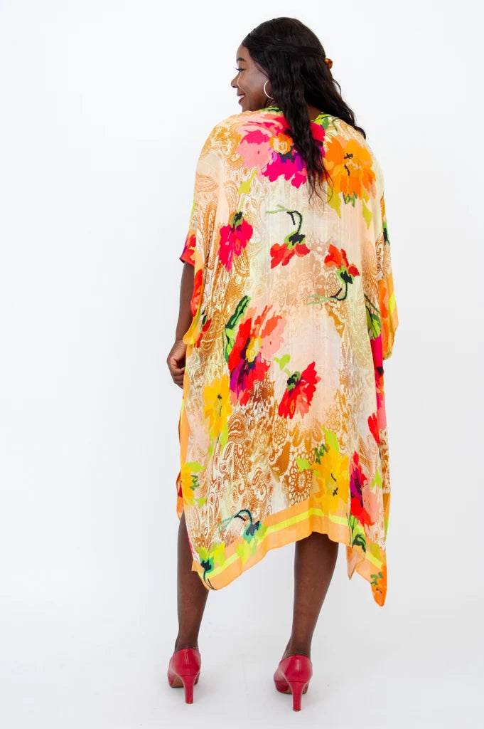Darcy Kimono Cover Up - One Size - Various Prints