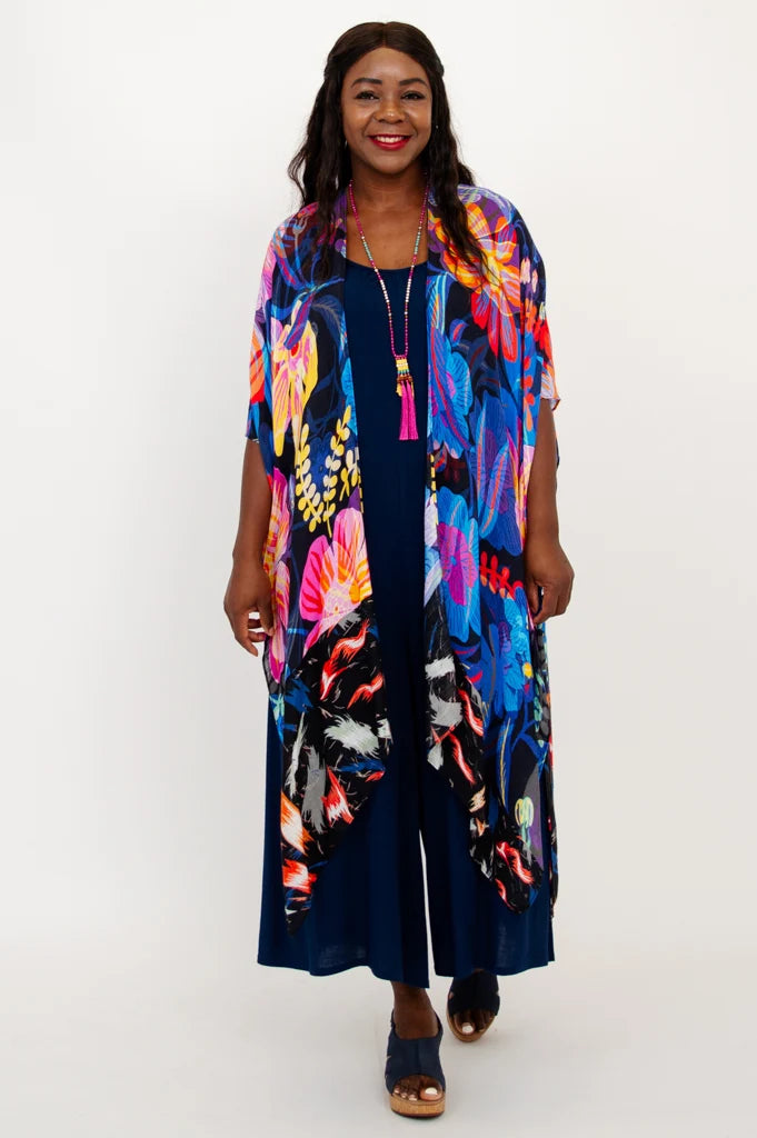 Darcy Kimono Cover Up - One Size - Various Prints