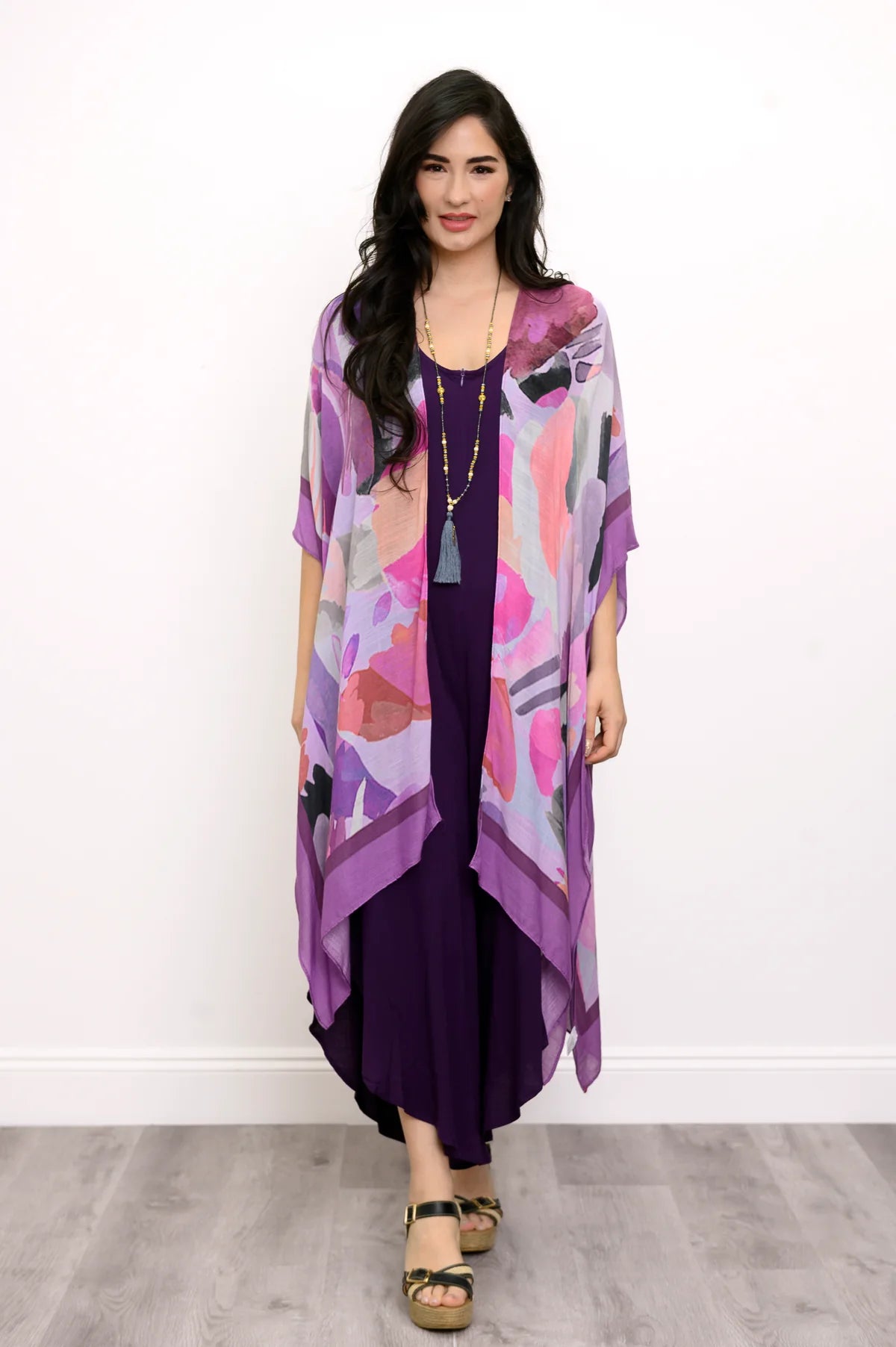 Darcy Kimono Cover Up - One Size - Various Prints