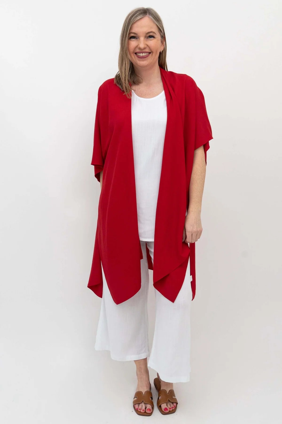 Darcy Kimono Cover Up - One Size - Solid Colours