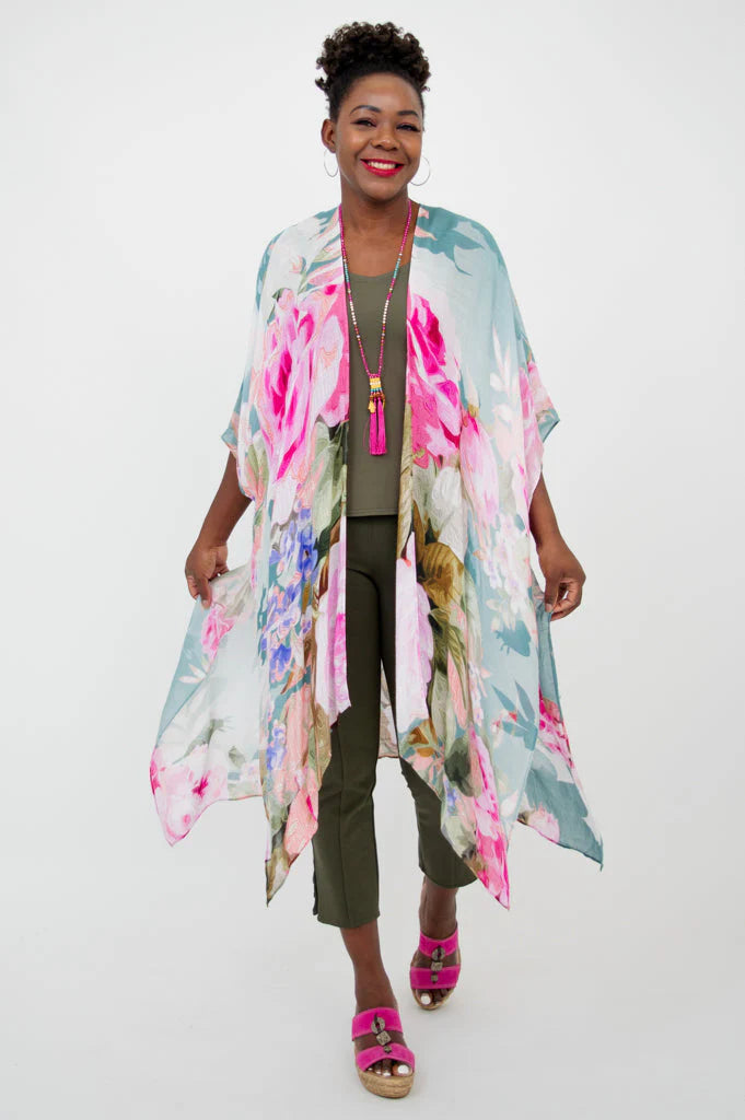 Darcy Kimono Cover Up - One Size - Various Prints