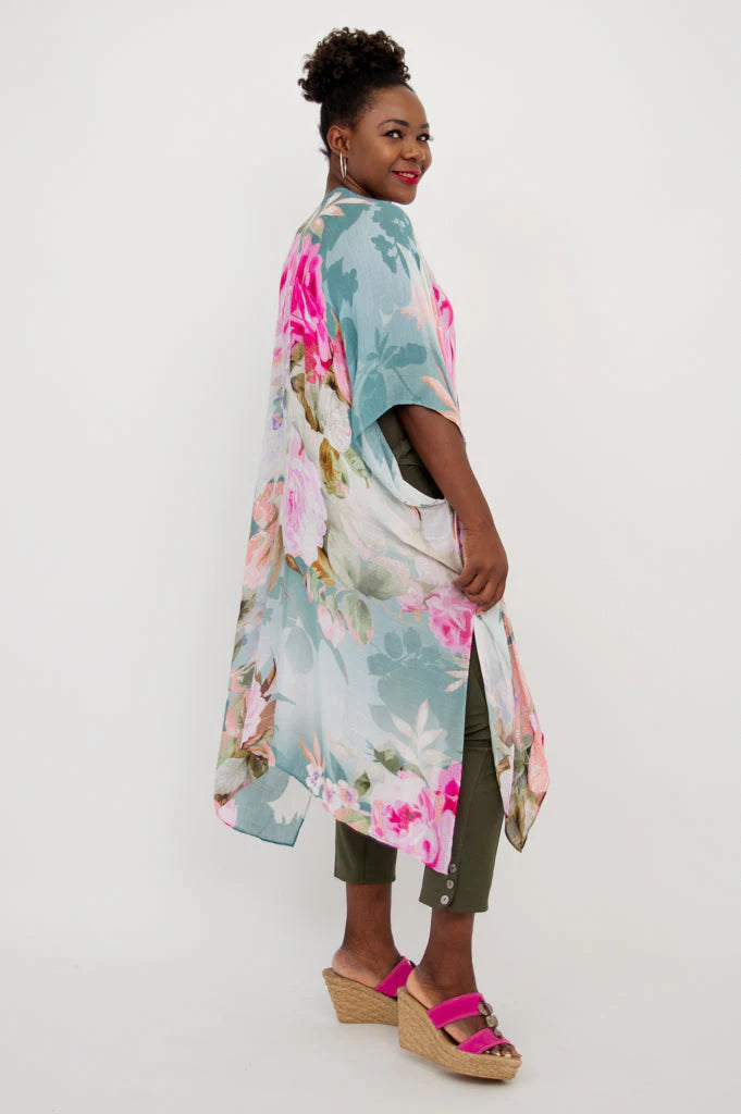 Darcy Kimono Cover Up - One Size - Various Prints