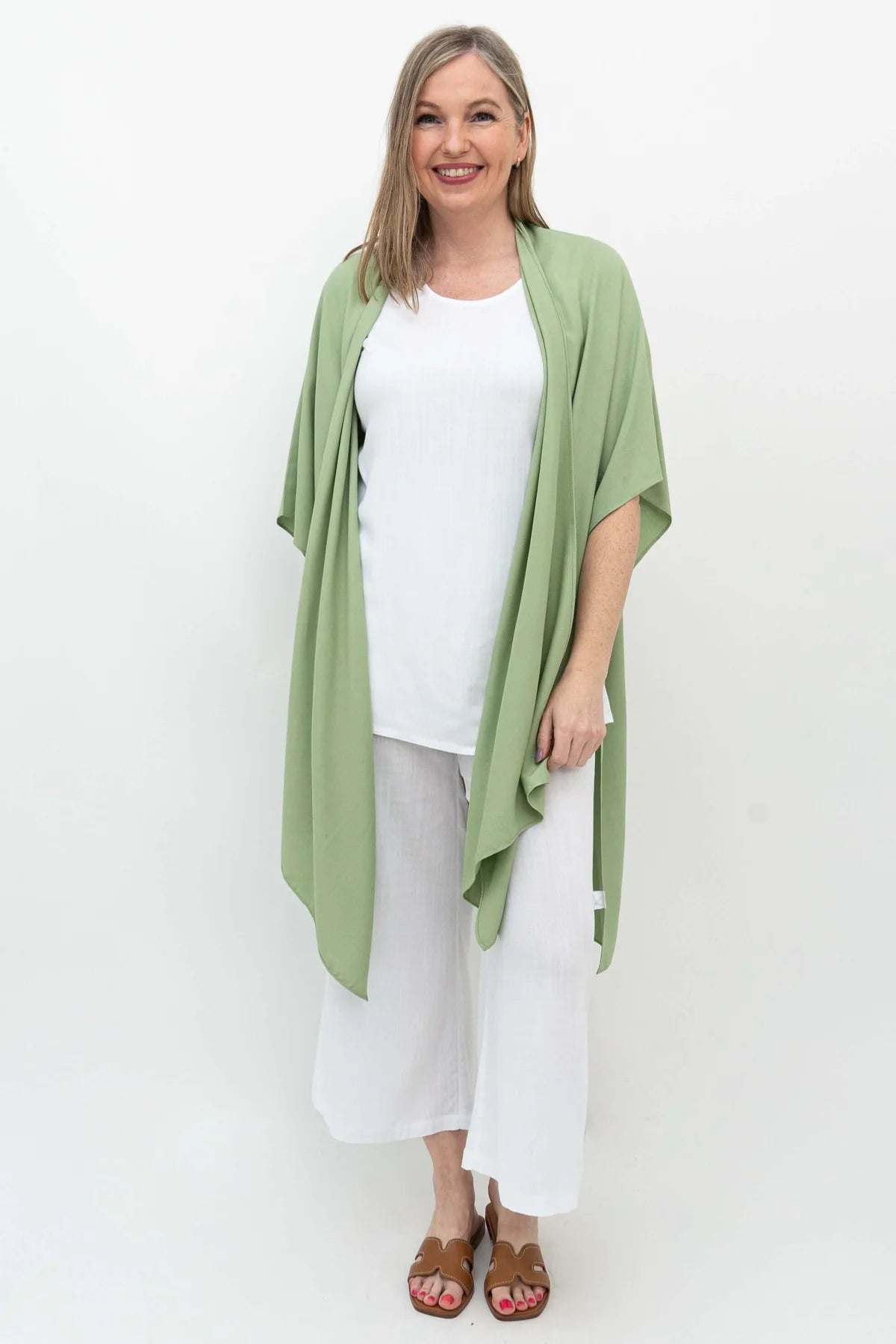 Darcy Kimono Cover Up - One Size - Solid Colours