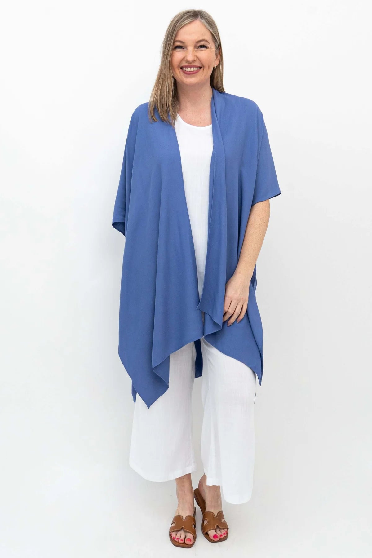 Darcy Kimono Cover Up - One Size - Solid Colours
