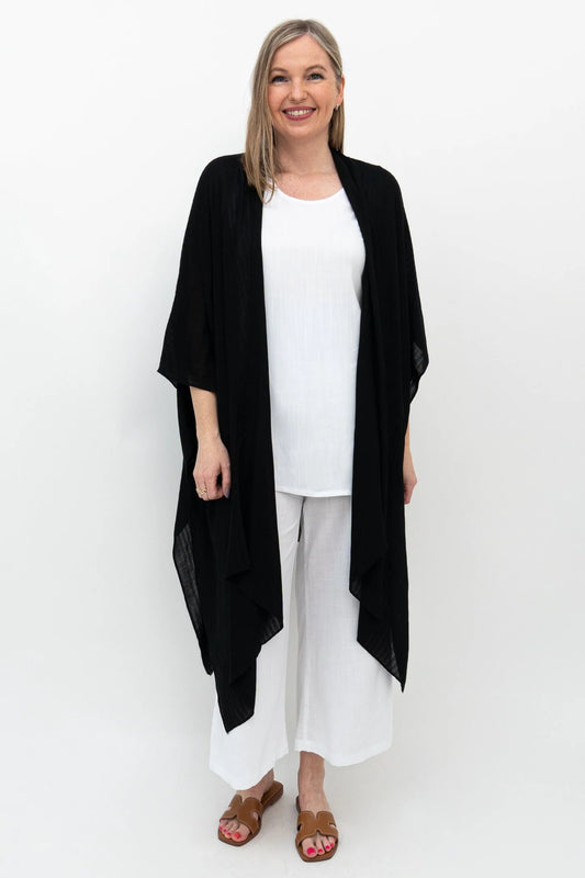 Darcy Kimono Cover Up - One Size - Solid Colours