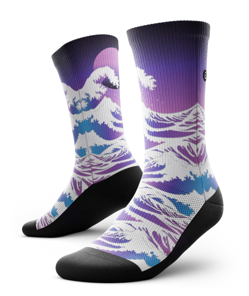 Dark Tide Unisex Performance Crew Socks