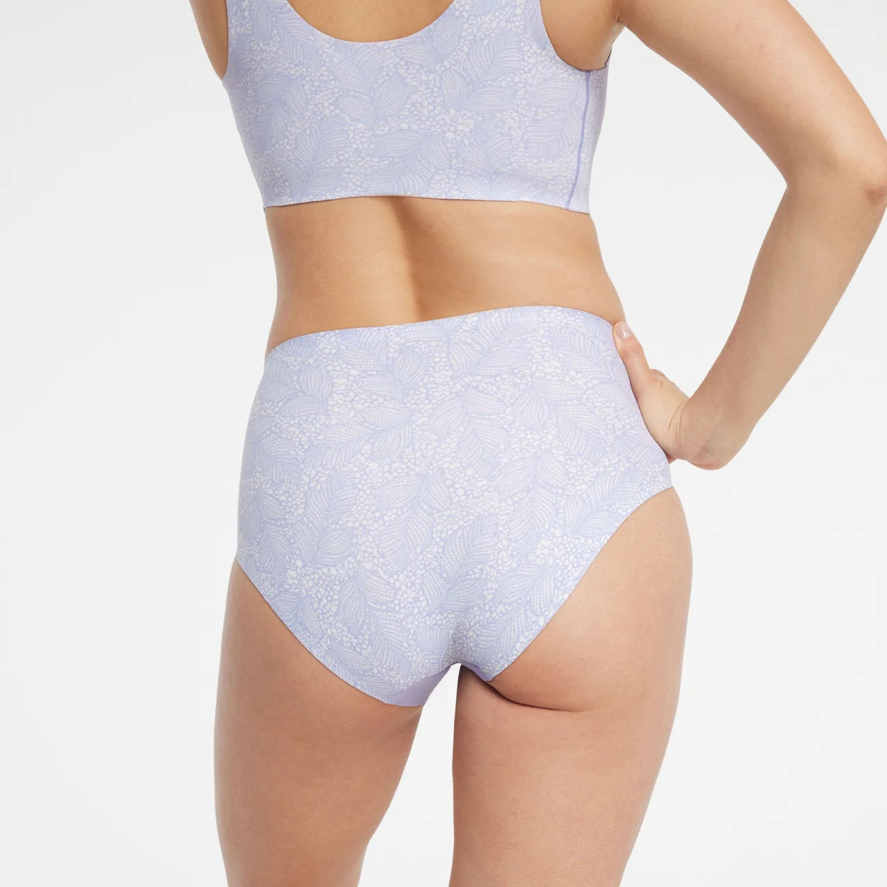 High Waisted Retro Bikini - Moonstone Lace