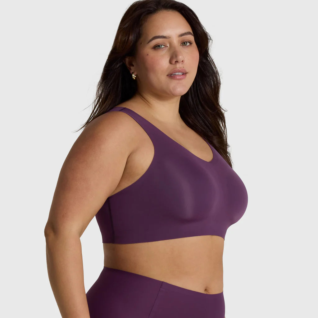 Defy (SC) Wireless T-shirt Bra - Plum