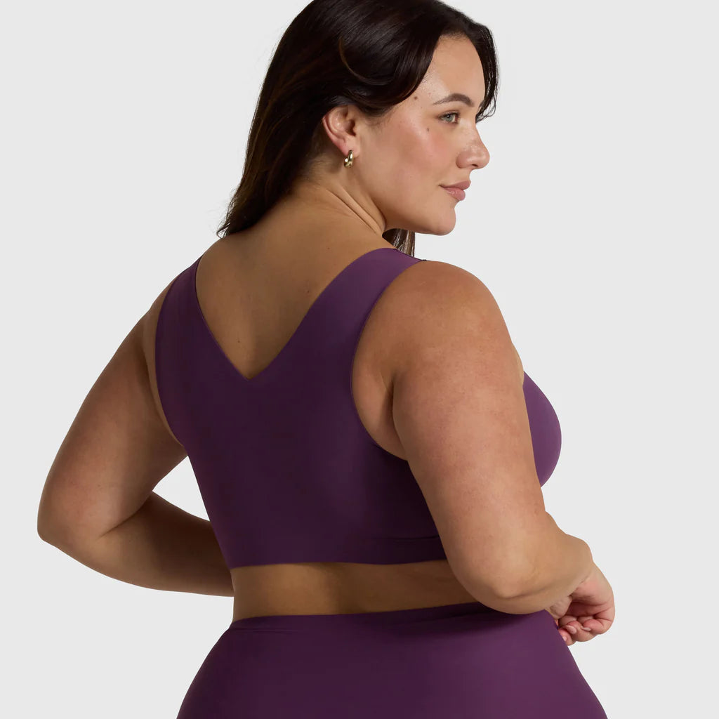 Defy (SC) Wireless T-shirt Bra - Plum