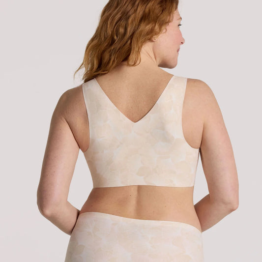 Defy Wireless T-shirt Bra - Champagne Ginkgo