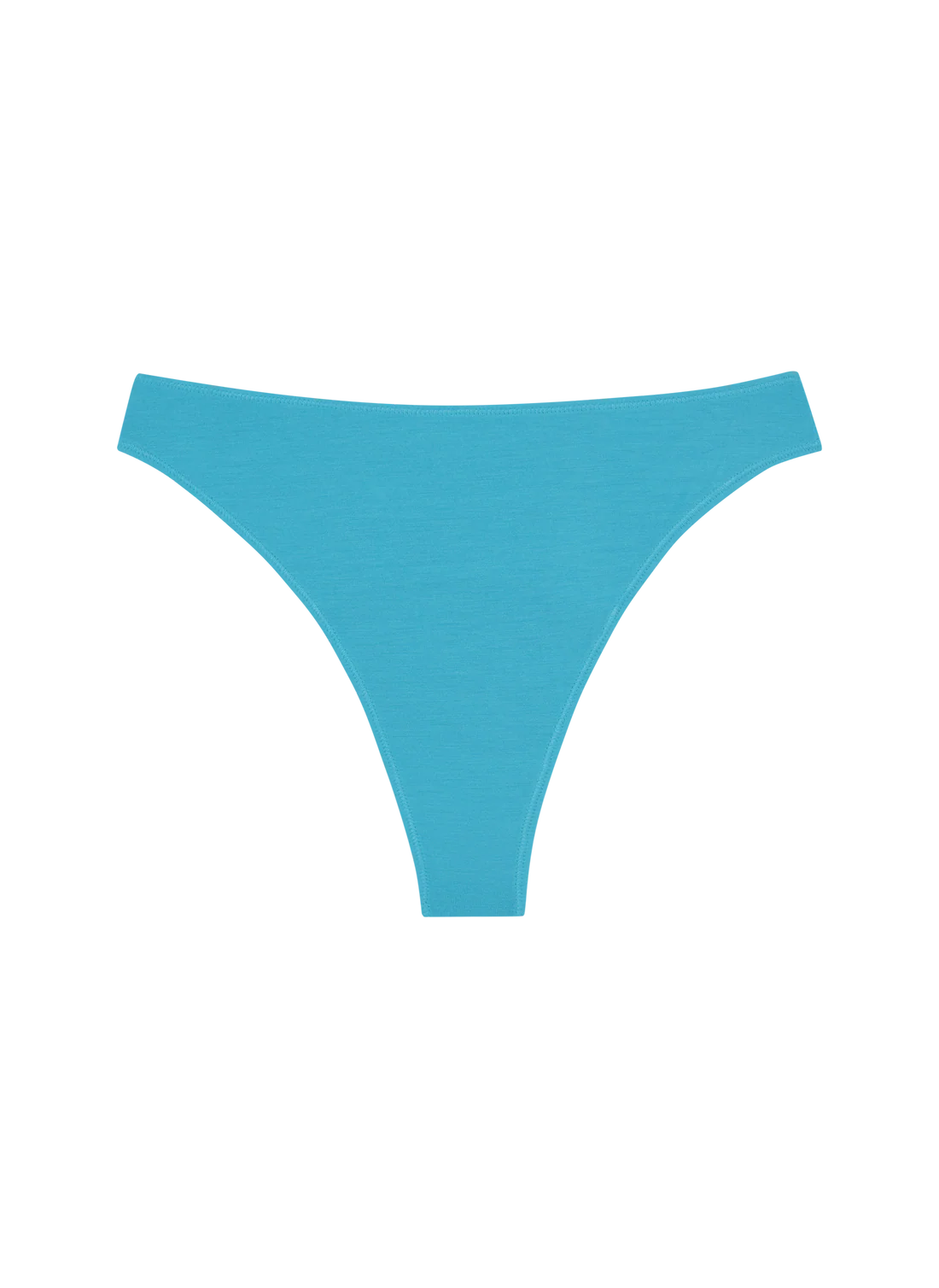 High Rise Thong (SC) - Electric Blue