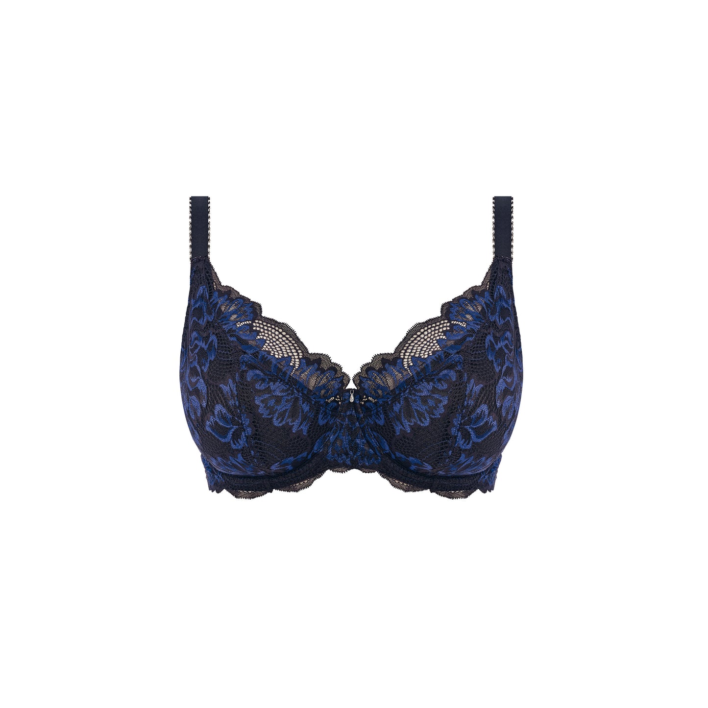 Emmaline Padded Plunge Bra FL102714 MIH - Midnight