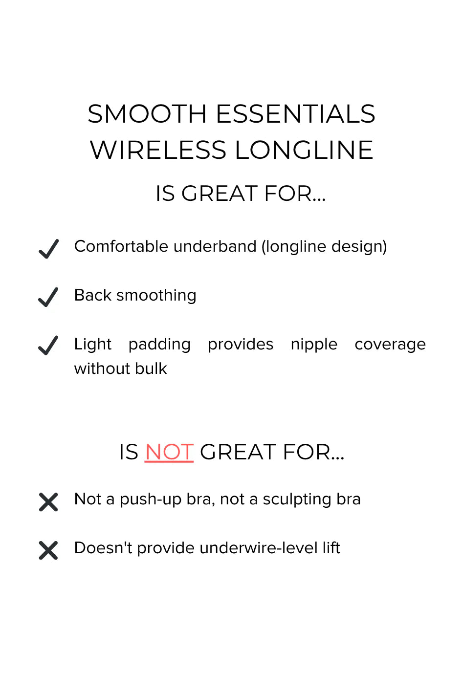 Smooth Essentials Wireless Longline T-shirt Bra - Light Beige