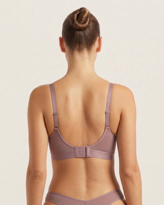 Wireless Full Bust FreeMesh T-shirt Bra (to DD) BMFF B11092 - Mauve