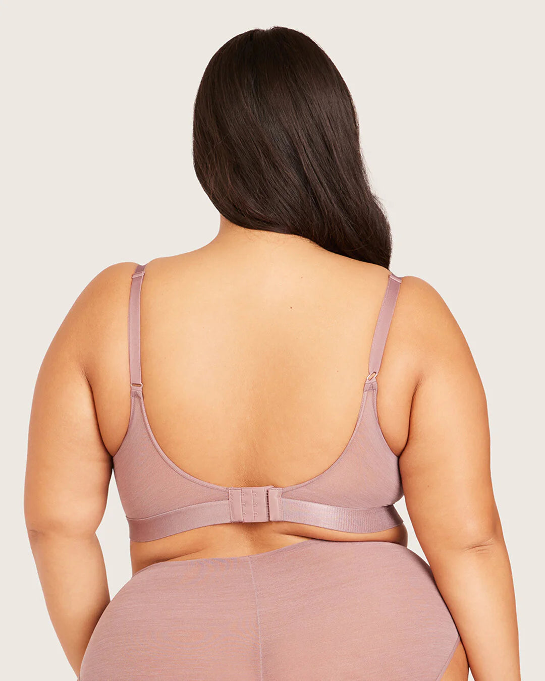 Wireless Full Bust FreeMesh T-shirt Bra (to DD) BMFF B11092 - Mauve