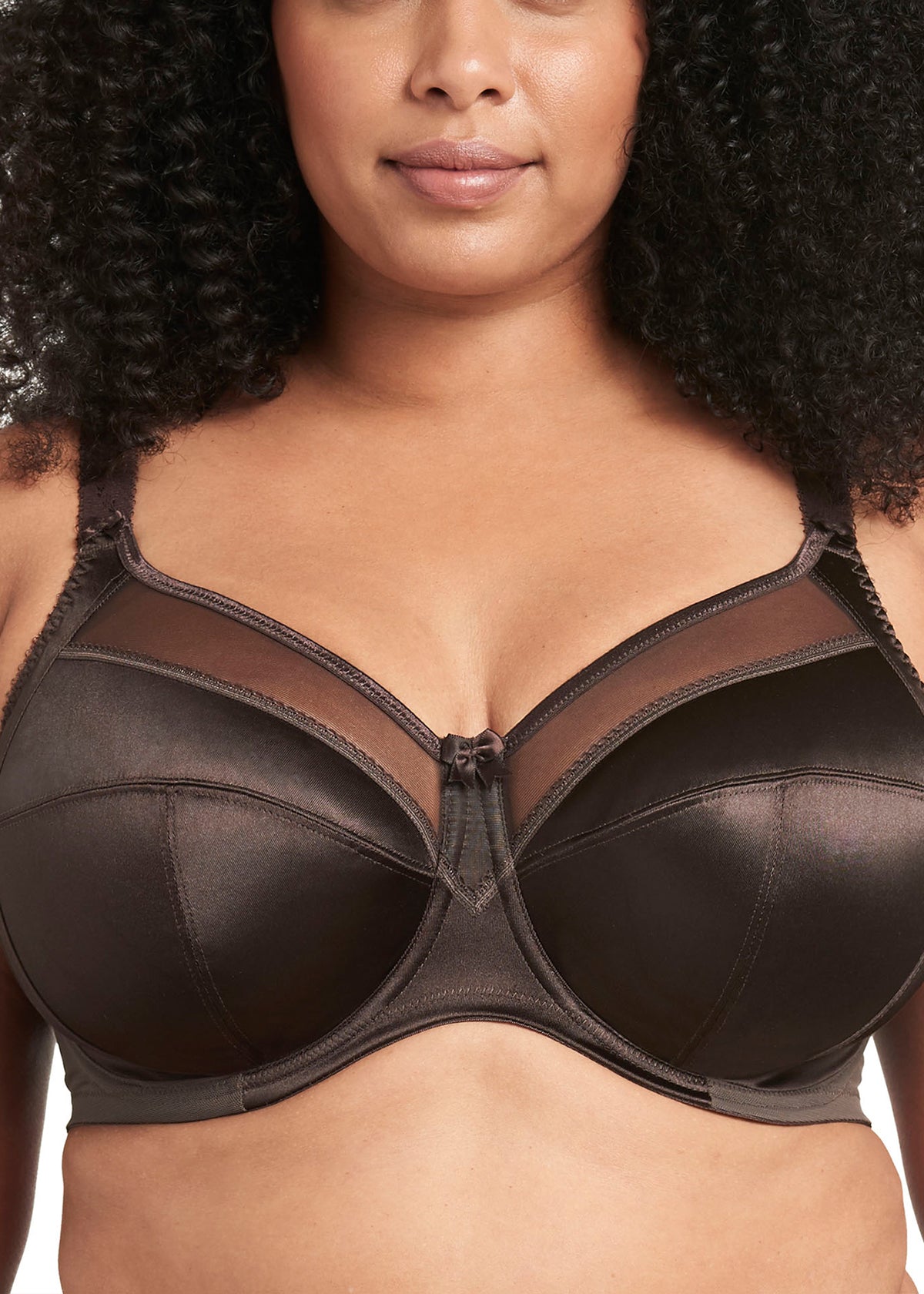 Keira Banded Underwire Bra GD6090 CHT - Chocolate