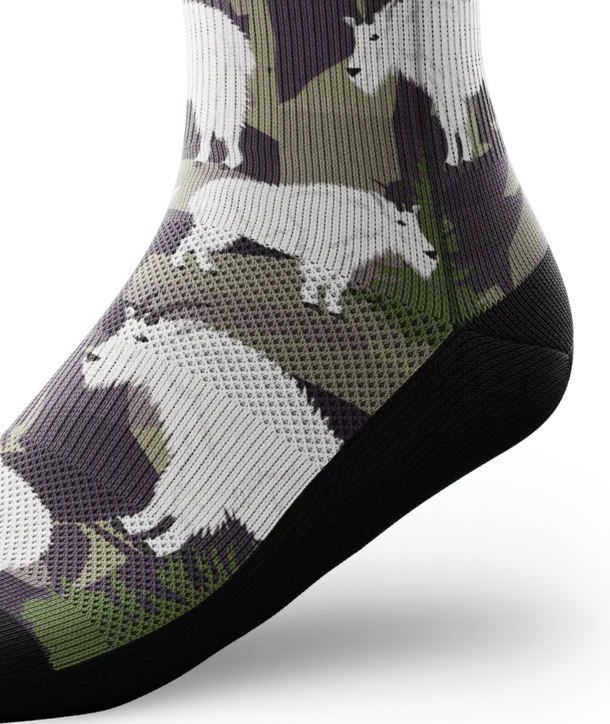 Goated Unisex Performance Crew Socks