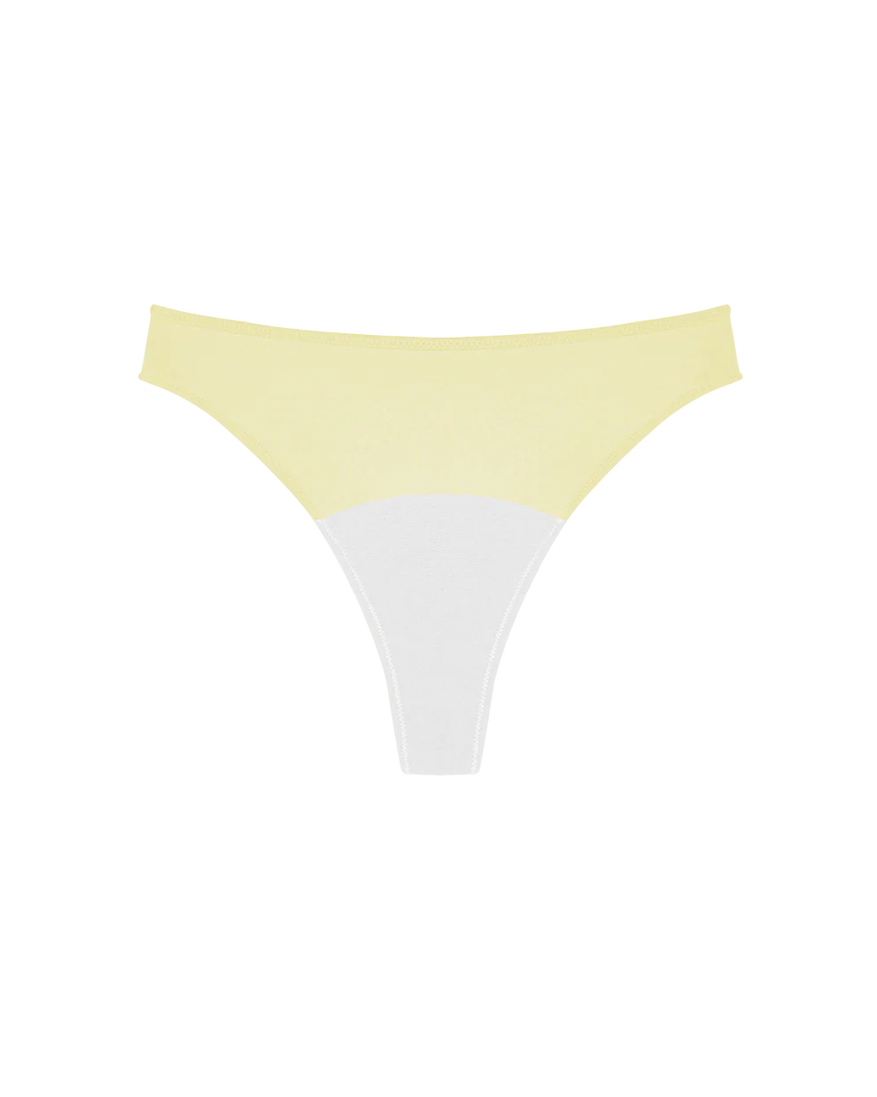 High Rise Mineral Thong (D+) - Buttercup