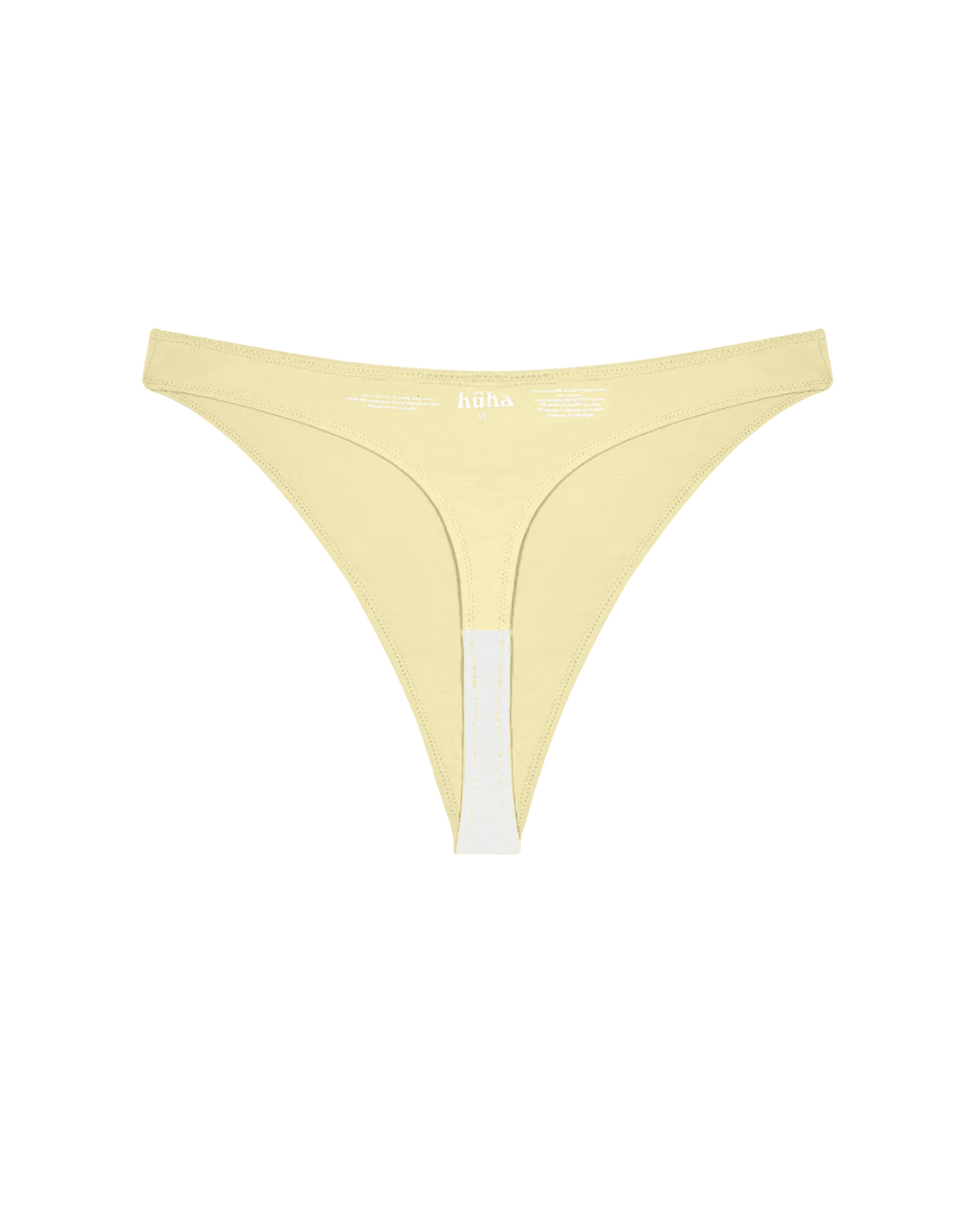 High Rise Mineral Thong (D+) - Buttercup